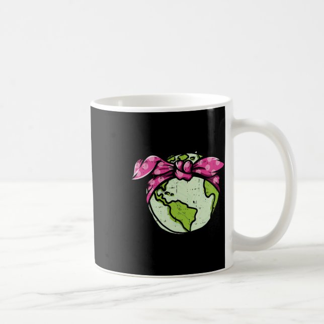 Caneca De Café Natureza Ambiental do Dia da Terra Mãe (Direita)