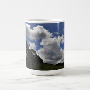 Caneca De Café Natureza da paisagem do céu das nuvens
