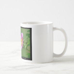 Caneca De Café Natureza Do Amor Rosa Selvagem Tempestade de Prima