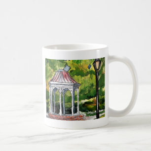Caneca De Café natureza do jardim da pintura da aguarela do