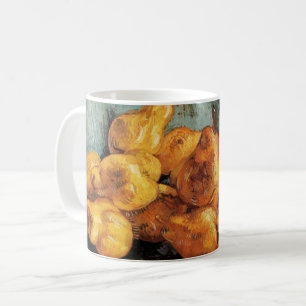 Caneca De Café Natureza Morta com Peras Marmeleiro por Vincent va