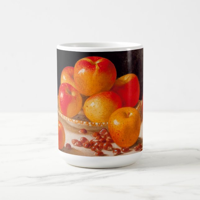 Caneca De Café Natureza Morta, Maçãs e Castanhas (Centro)
