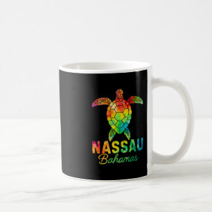 Caneca De Café Nau Hamas Tie Dye Tartaruga Marinha Férias na Prai