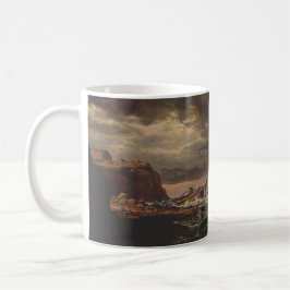Caneca De Café Naufrágio na Costa Norueguesa por Johan Dahl