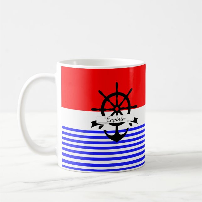 Caneca De Café Náutico (Esquerda)
