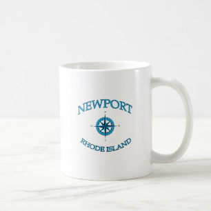 Caneca De Café Náutico da Ilha Rhode Newport