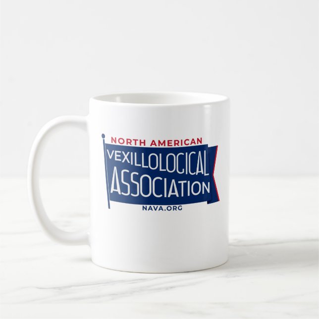Caneca De Café NAVA/Vexilology Classic Mug, 11 oz (Esquerda)