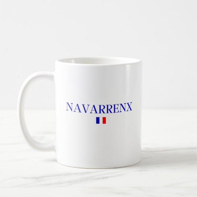 Caneca De Café NAVARRENX França (Esquerda)