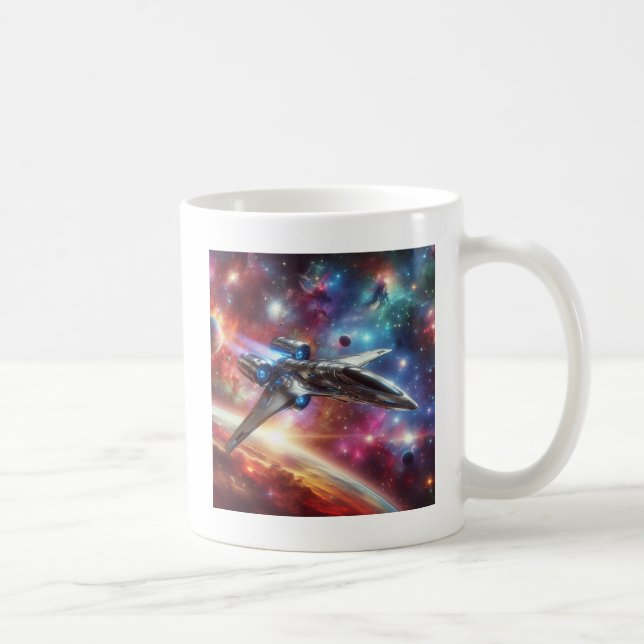 Caneca De Café nave espacial (Direita)