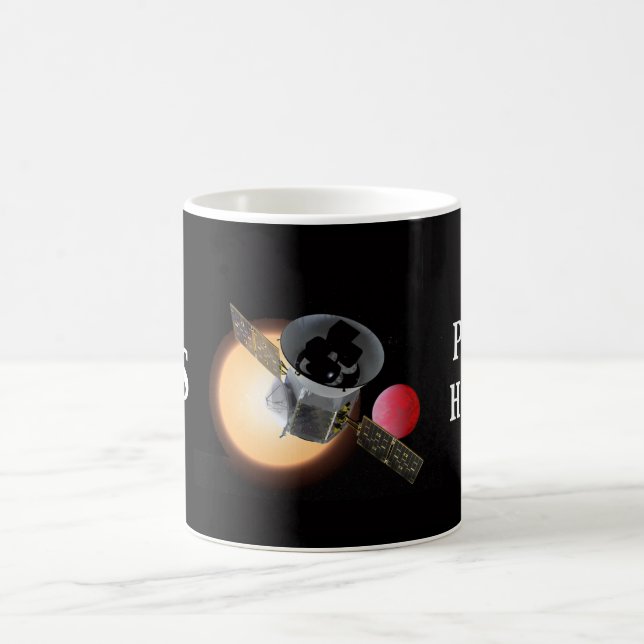 Caneca De Café Nave espacial Caçadora do Planeta TESS (Centro)