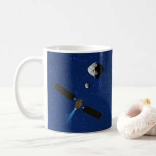 Caneca De Café Nave espacial de deflexionamento asteróide do