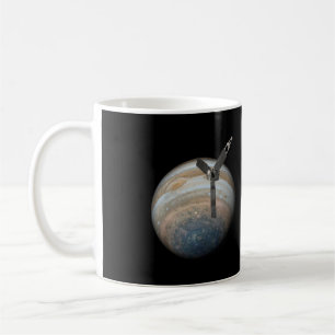 Caneca De Café Nave espacial Juno no Planeta Júpiter