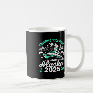 Caneca De Café Navegando Juntos Alasca 2025 Alasca 2025 Família M
