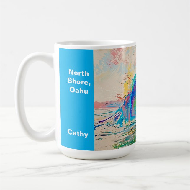 Caneca De Café Navegando no barril (Esquerda)