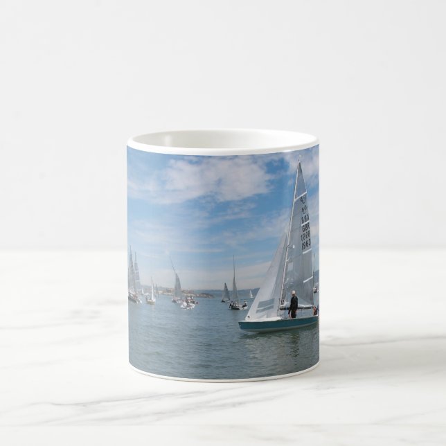 Caneca De Café Navigação de San Francisco Bay (Centro)