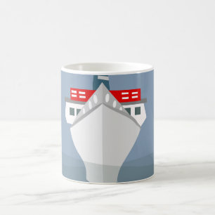 Caneca De Café Navio