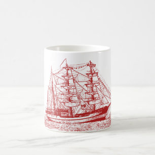 Caneca De Café Navio alto - Mug