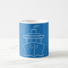 Caneca De Café Navio de cruzeiro