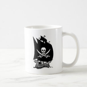 Caneca De Café Navio de pirata