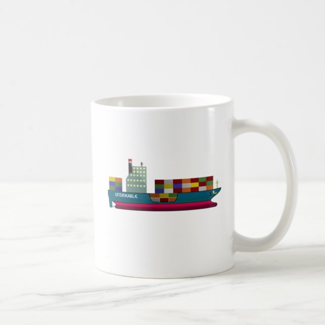 Caneca De Café Navio de recipiente (Direita)