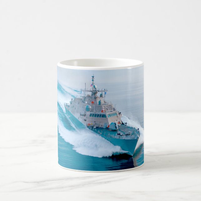Caneca De Café NAVIO LITORAL DE COMBATE - LCS-13 Mug (Centro)