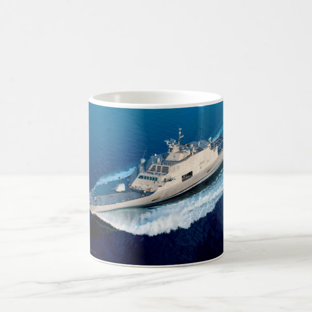 Caneca De Café NAVIO LITORAL DE COMBATE - LCS-13 Mug (Centro)
