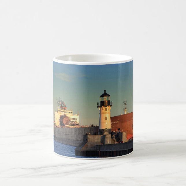 Caneca De Café Navio no lago Superior Paul R Tregurtha (Centro)