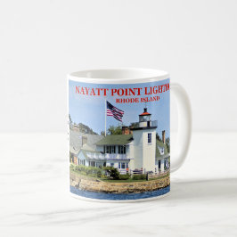 Caneca De Café Nayatt Point Lighthouse, Rhode Island Mug