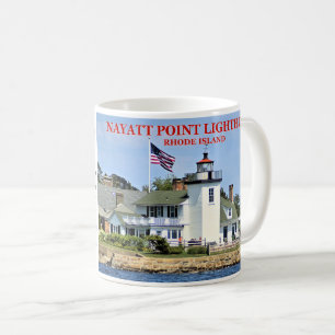 Caneca De Café Nayatt Point Lighthouse, Rhode Island Mug