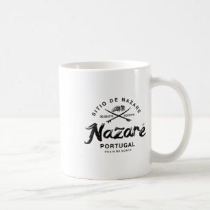 Caneca De Café Nazaré Portugal Surf Vintage