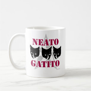 Caneca De Café Neato Gatito Sassy Cat Slogan