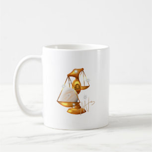 Caneca De Café Nebula Libra Vênus Zodiac