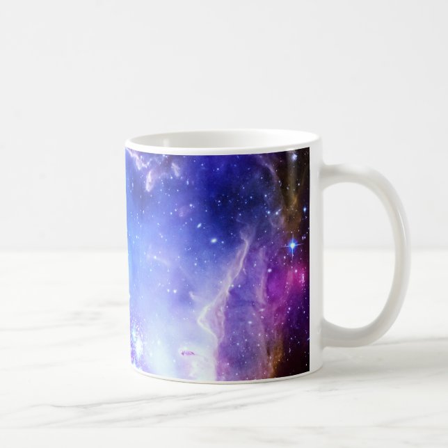 Caneca De Café Nebulosa Azul (Direita)