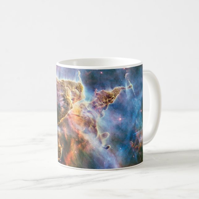 Caneca De Café Nebulosa da galáxia espacial. Estrelas do Universo (Frente Esquerda)