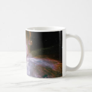 Caneca De Café Nebulosa planetária dada forma borboleta