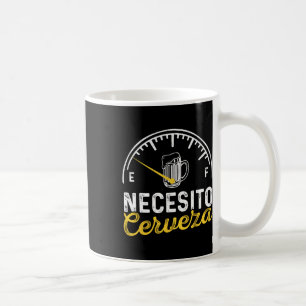 Caneca De Café Necesito Cerveza Funny Diz Mexicano Preciso De Cer