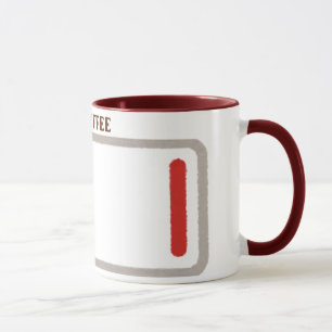 Caneca de Café Necessária   Design Divertido de Ba