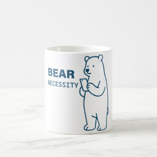 Caneca De Café Necessidade de Urso