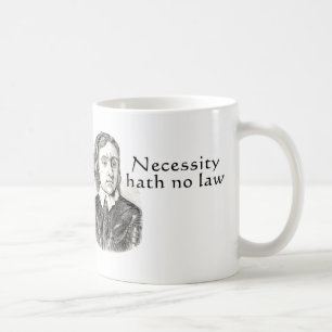 Caneca De Café Necessidade Hath nenhuma lei