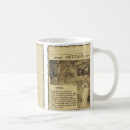 Caneca De Café Necrologia do Jesus Cristo o bom pastor