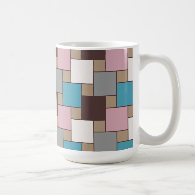 Caneca De Café Néctar Rosa Elegante (Direita)