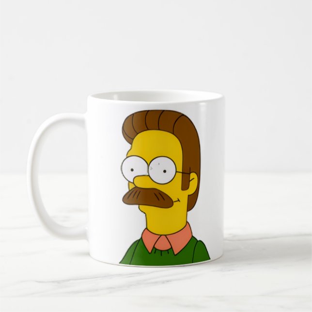 Caneca De Café Ned Flanders Mug (Esquerda)