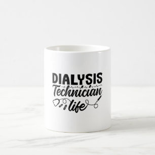 Caneca De Café Nefrologia Enfermeira Diálise Técnica de Diálise V