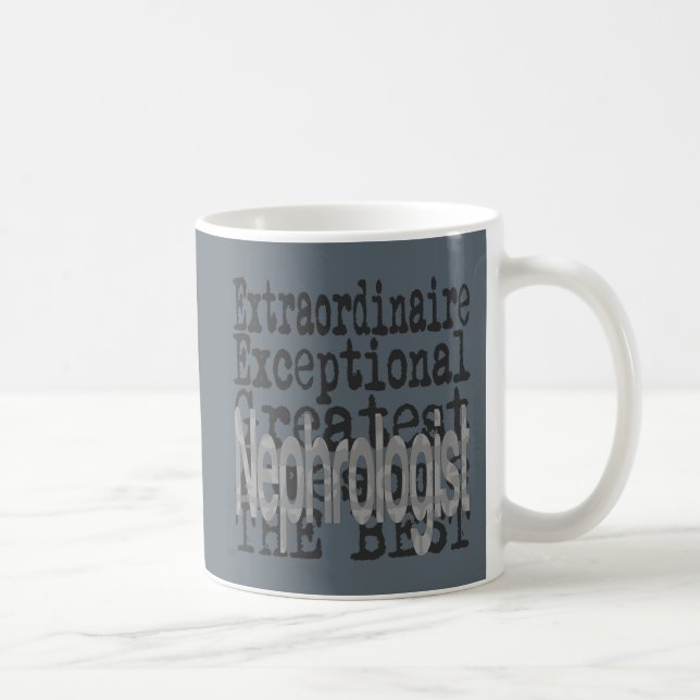 Caneca De Café Nefrologista Extraordinário (Direita)