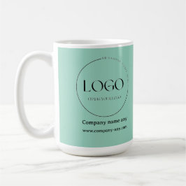 Caneca De Café Negócios de design de cor do coronel Mustard perso