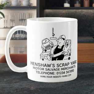Caneca De Café Negócios de Promoção de Sucata de Motores