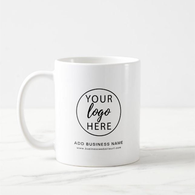 Caneca De Café Negócios Personalizados  (Esquerda)