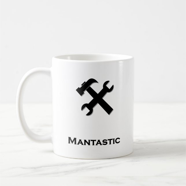 Caneca De Café Negra-mancha-martelo (Esquerda)