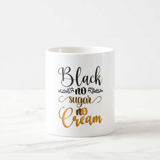 Caneca De Café Negro sem açúcar sem creme (Centro)