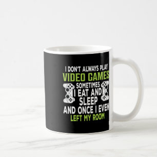 Caneca De Café Nem Sempre Jogo Video Games Presente Divertido par
